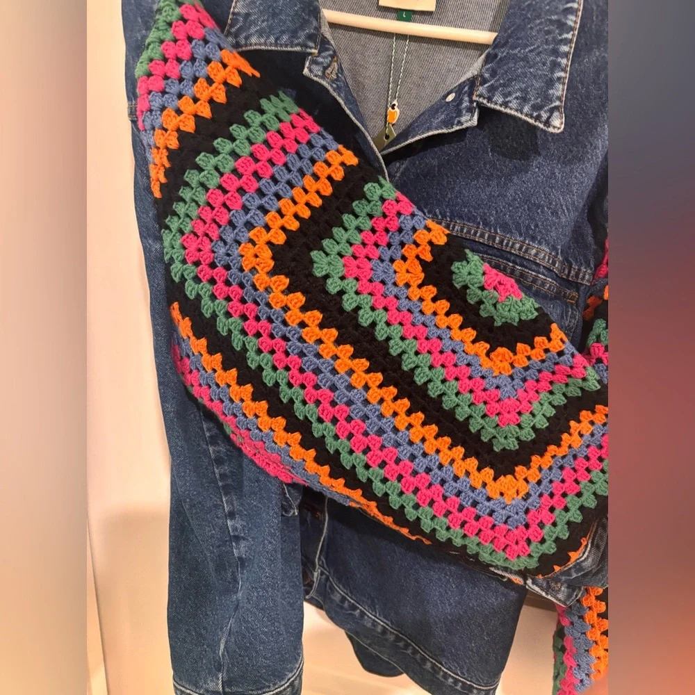 FARM Rio Multicolor Jean Jacket - Picture 8 of 16